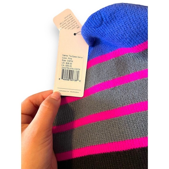 NWT Coal The Speed Demon Stretch Beanie Fit Men's Multicolor Tall - Picture 5 of 8